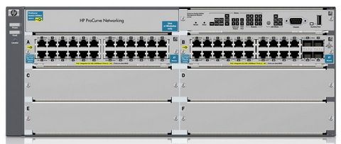 J8697-69001 HP ProCurve 5400zl Series 5406zl 6 x Expansion Slots Rack-mountable Layer 3 Managed Intelligent Edge Switch Chassis