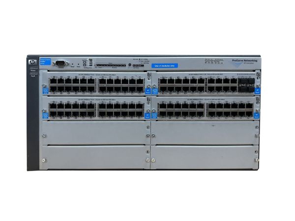 J8773AZ HP ProCurve 4208vl 8 x Ports 1000Base-T + 1 x Port RS-232C DB-9 5U Rack-mountable Switch Chassis