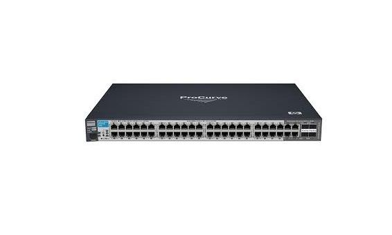 J9020-61001 HP ProCurve 2510-48 48 x Ports 10/100Base-TX + 2 x SFP (mini-GBIC) Ports Layer 2 Managed 1U Rack-Mountable Fast Ethernet Switch