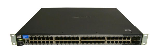 J9050A HP ProCurve 2900-48G Stackable Managed Layer-3 48-Ports 48 x 10/100/1000Base-T LAN + 4 x SFP (Mini-GBIC) Ethernet Switch