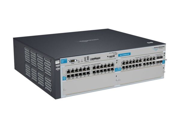 J9064AZ HP ProCurve 4200vl Series 4204vl-48GS 44 x Ports 1000Base-T + 4 x Ports SFP mini-GBIC Layer 3 Managed Rack-mountable Gigabit Ethernet Network Switch