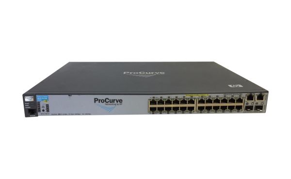 J9087AS HP ProCurve 2610 Series 2610-24-PWR 24 x RJ-45 Ports PoE 10/100Base-TX + 2 x Dual Personality RJ-45/SFP (miniGBIC) Ports Layer 2 Managed Rack-mountable Fast Ethernet Network Switch