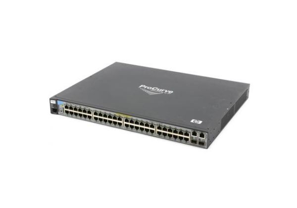 J9089-61001 HP ProCurve 2610 Series 2610-48-PWR 48 x RJ-45 Ports PoE 10/100Base-TX + 2 x GE RJ-45 Ports + 2 x SFP (mini-GBIC) Ports Layer 2 Managed Rack-mountable Fast Ethernet Network Switch