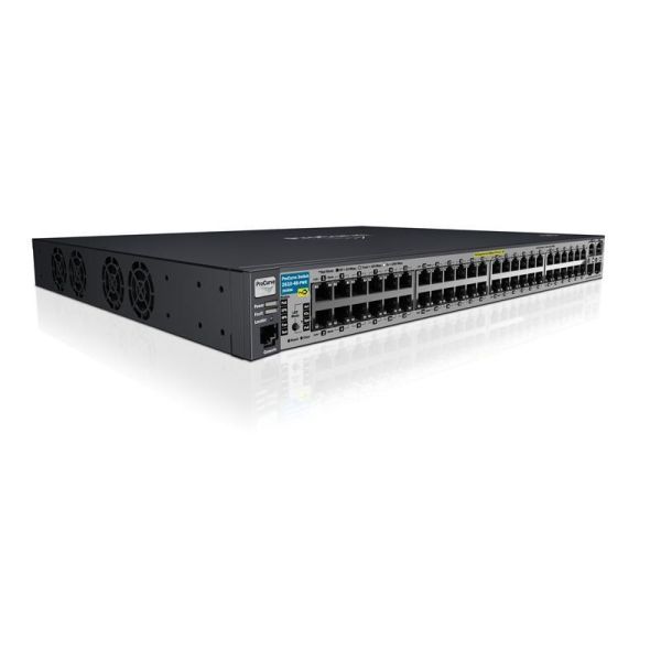J9089A#ABA HP ProCurve 2610 Series 2610-48-PWR 48 x RJ-45 Ports PoE 10/100Base-TX + 2 x GE RJ-45 Ports + 2 x SFP (mini-GBIC) Ports Layer 2 Managed Rack-mountable Fast Ethernet Network Switch
