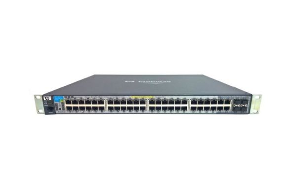 J9147-69001 HP ProCurve 29910 al Series 2910al-48G 44 x RJ-45 Ports 10/100/1000Base-T + 4 x Dual Personality RJ-45/SFP (mini-GBIC) Ports Layer 3 Managed Rack-mountable Stackable Gigabit Ethernet Network Switch
