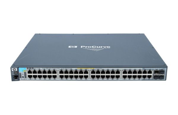 J9148AR#ABB HP ProCurve 2910al-48G-PoE+ 44 x Ports PoE+ 10/100/1000Base-T + 4 x Dual Personality SFP (mini-GBIC) Ports + 4 x SFP+ Ports With Optional module Layer 3 Managed Gigabit Ethernet Network Switch