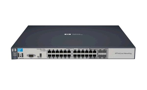J9263AZ HP ProCurve 6600-24G 24 x RJ-45 Ports 10/100/1000Base-T + 4 x Shared SFP (mini-GBIC) Layer 3 Managed Rack-mountable Stackable Gigabit Ethernet Switch