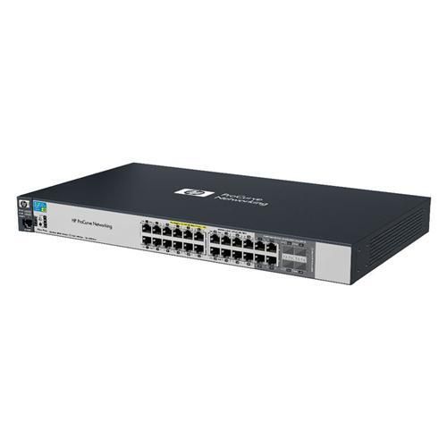 J9299A#ABA HP ProCurve 2520-24G-PoE 24-Port 24 x 10/100/1000Base-TX, 4 x SFP (mini-GBIC) Shared Ethernet Managed Switch