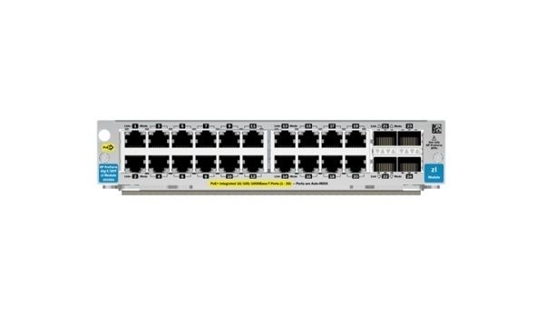 J9308A HP ProCurve zl 20 x Ports 1000Base-T PoE+ + 4 x Ports SFP mini-GBIC Layer 4 Managed Gigabit Ethernet Network Switch Module