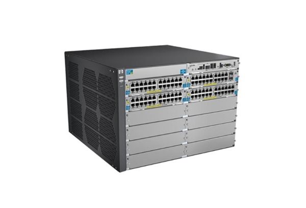 J9532A#ABA HP ProCurve 5412-92G-PoE+-2xG v2 92 x RJ-45 Ports Poe+ 10/100/1000Base-T 2 x SFP mini-GBIC Ports Layer 4 Managed 7U Rack-mountable Gigabit Ethernet Network zl Switch