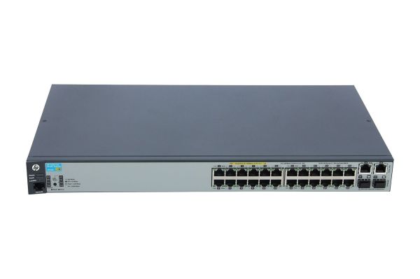 J9624A#AC4 HPE Aruba 2620 Series 2620-24-PPoE+ 12 x RJ-45 PoE+ Ports 100Base-TX + 12 x RJ-45 FE Ports + 2 x RJ-45 GE Ports + 2 SFP mini-GBIC Ports Layer 3 Managed Rack-mountable Fast Ethernet Network Switch