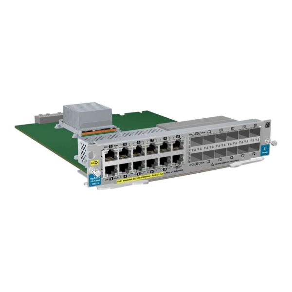 J9637A HP ProCurve 12-Ports Gigabit PoE + 12-Ports SFP v2 zl Expansion Module