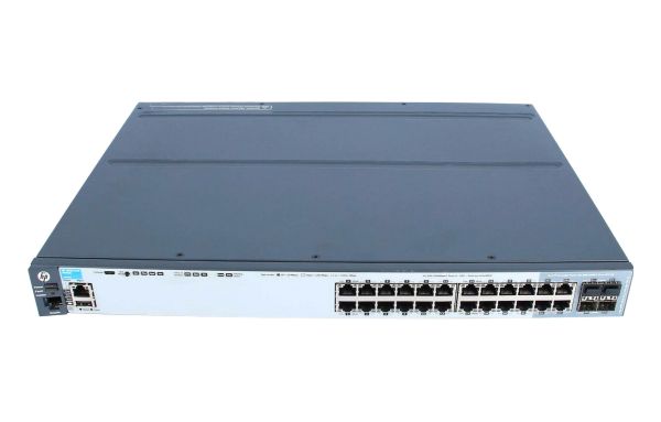 J9726AC3 HP 2920 Series 2920-24G 20 x Ports 10/100/1000Base-T + 4 x Dual Personality SFP Ports + 2 x Expansion Module Layer 3 Managed Stackable Gigabit Ethernet Network Switch