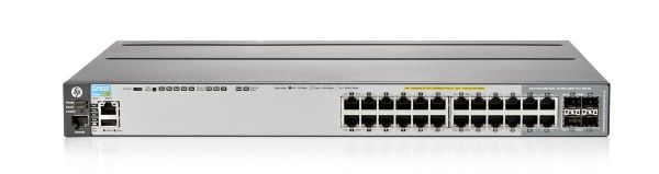 J9727A#ABA HPE Aruba 2920-24G PoE+ 20 x RJ-45 Ports PoE+ 10/100/1000Base-T + 4 x RJ-45 dual-personality Ports PoE+ Layer 2 Managed Rack-mountable Gigabit Ethernet Network Switch