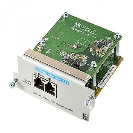 J9732A#0D1 HP 2 x Ports SFP+ 10Gb/s 10GBase-T Gigabit Ethernet Module for 2920 Series Switch