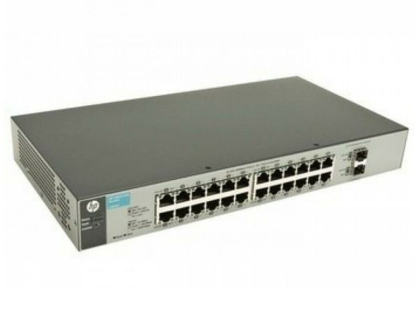 J9803A#ABA HP ProCurve 1810-24G v2 24-Ports 10/100/1000Base-T Gigabit, 2 x SFP (mini-GBIC) Layer 2 Managed Switch