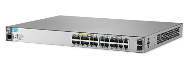 J9854A HPE Aruba 2530 Series 2530-24G-PoE+-2SFP+ 24 x Ports PoE+ 1000Base-T + 2 x Ports SFP+ Layer 2 Managed 1U Rack-Mountable Gigabit Ethernet Network Switch
