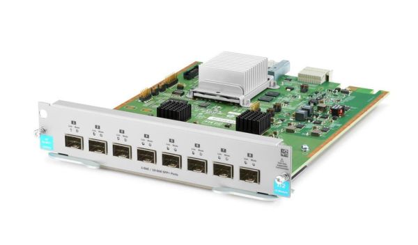 J9993A#B8X HPE 8 x Ports 10GBase-X SFP+ MACsec v3 zl2 Module for 5400R/5406R Switches