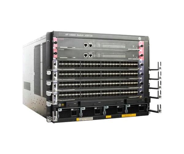 JC613-61201 HPE FlexNetwork 10500 Series 10504 4 x I/O Module Slots 8U Rack-mountable Network Switch Chassis