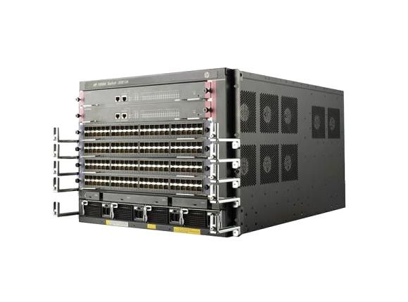 JC613A#B8X HPE FlexNetwork 10500 Series 10504 4 x Fabric Slots + 4 x I/O Module Slots Rack-mountable Switch Chassis