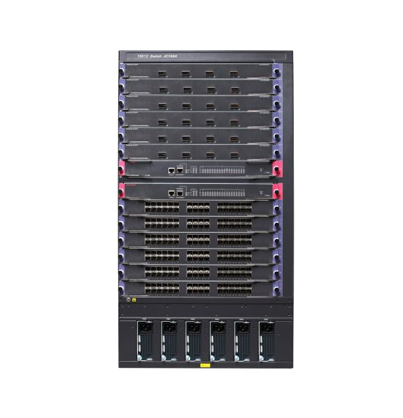 JC748C HPE FlexNetwork 10500 Series 10512 18 x Expansion Slots Network 18U Rack-mountable Network Switch Chassis