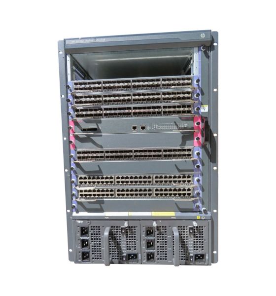 JD238BC HP ProCurve 7500 Series A7510 10 x I/O Slots + 2 x Fabric Slots 16U Rack-mountable Switch Chassis