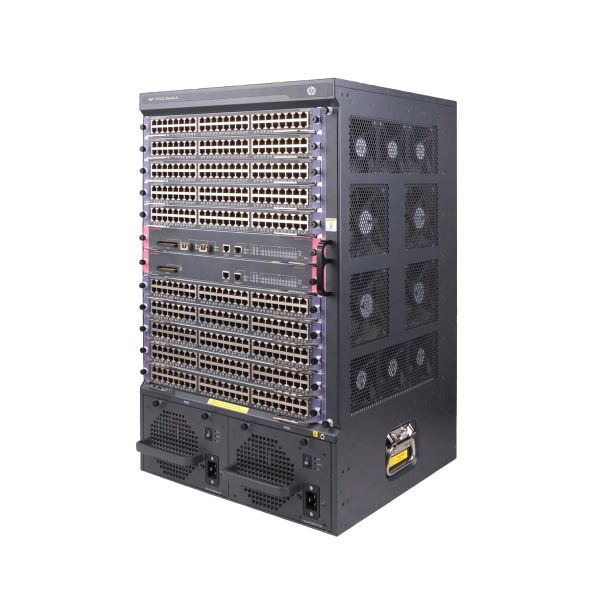 JD238C#B8X HPE FlexNetwork A7500 Series A7510 2 x Fabric Module Slots + 10 x Line Processing Unit Layer 3 Managed Rack-mountable Network Switch Chassis