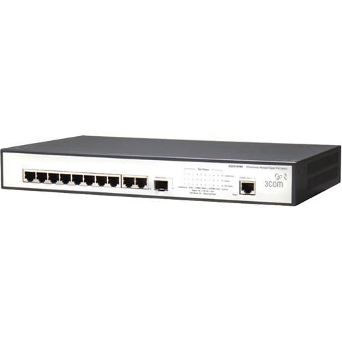 JD864A#ABA HP 1905 Series V1905-10G-PoE 10 x RJ-45 Port 10/100/1000Base-T + 1 x Combo SFP (mini-GBIC) Port Layer 2 Managed Rack-mountable Gigabit Ethernet Network Switch