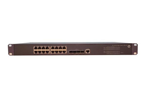 JE073AR#ACF HP 5120 Series A5120-16G 16 x RJ-45 Ports 10/100/1000Base-T + 4 x SFP Layer 4 Managed 1U Rack-mountable Gigabit Ethernet Network Si Switch