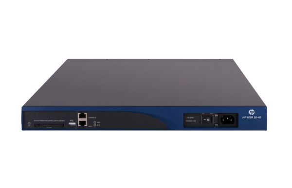 JF228-61101 HP MSR20-40 2 x WAN Ports 10/100Base-T RJ-45 + 10 x Slots Rack-mountable Fast Ethernet Multi Service Router