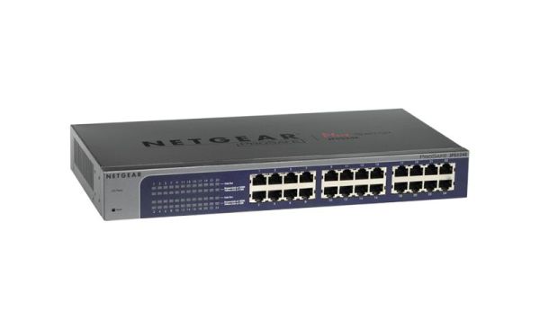 JFS524v2 Netgear Prosafe JFS524 24 x RJ-45 10/100Base-TX Layer 2 Unmanaged Fast Ethernet Network Switch