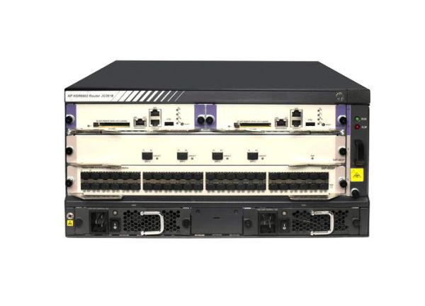 JG361AR HPE FlexNetwork HSR6800 HSR6802 2 x SAP Slots + 4 x HIM Slots + 8 x MIM Slots 5U Rack-mountable Router Chassis