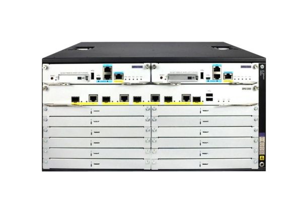 JG402-61101 HPE FlexNetwork MSR4080 2 x MPU Slots + 8 x HMIM Slots + 4 x PSU Slots + 1 x SPU Slot Router Chassis