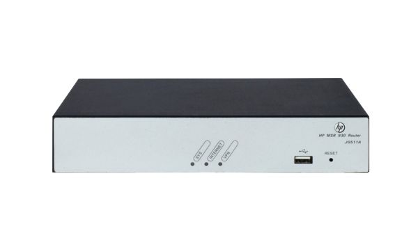 JG511-61001 HP FlexNetwork MSR930 4 x Ports 1000Base-T LAN + 1 x Port RJ-45 WAN Router