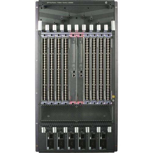 JG608A HP FlexFabric 11908 V 8 x Slots Rack-mountable Layer 2 Managed Network Switch Chassis