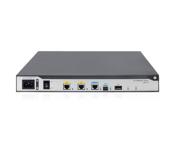 JG665A#B2B HPE MSR93x MSR930 4 x Ports 1000Base-T LAN + 1 x Port RJ-45 WAN 6.75MB/s 802.11b/g/n 2.4GHz Wireless Router