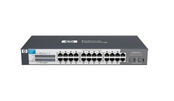 JG708AS HP ProCurve 1410-24-2G 24 x Ports 10/100/1000Base-T Layer-2 Unmanaged Gigabit Ethernet Network Switch