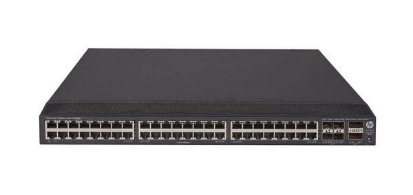 JG895-61001 HPE Flex Fabric 5700 Series 5700-48G-4XG-2QSFP+ 48 x RJ-45 Ports 10/100/1000Base-T + 4 x SFP+ Ports + 2 x QSFP+ Ports Layer 3 Managed Rack-mountable Gigabit Ethernet Network Switch