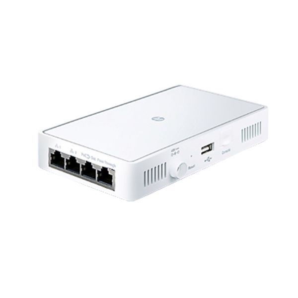 JH049A HPE 527 802.11AC 7 Dual Radio Unified Wired-WLAN Wall jack Access Point