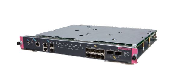 JH209AR HPE FlexNetwork 7500 8 x Ports 10GBase-X + 2 x Ports QSFP+ 2.4Tb/s Main Processing Unit