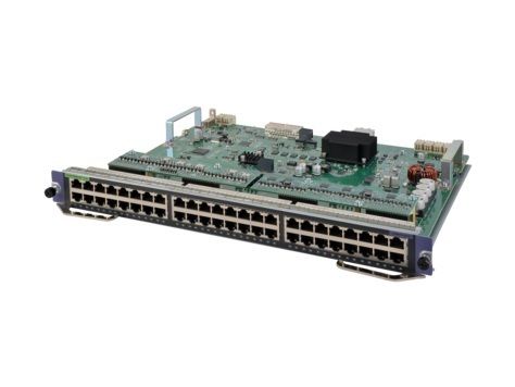 JH213A HPE FlexNetwork 7500 48 x Ports 1000BASE-T with PoE+ SE Expansion Module