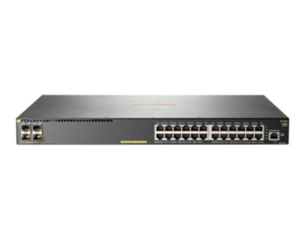 JL255A#ABA HP 2930F 24G PoE+ 24 x Ports 10/100/1000Base-T + 4 x SFP+ Layer-2 Managed Gigabit Ethernet Network Switch