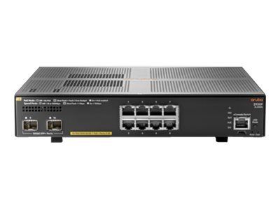 JL258-61001 HPE Aruba 2930F 8G PoE+ 2SFP+ 8 x RJ-45 Ports PoE+ 10/100/1000Base-T + 2 x SFP+ Ports Layer 3 Managed Rack-mountable Gigabit Ethernet Network Switch