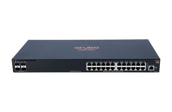JL259-60001 HPE 2930F 24 x Ports 1000Base-X + 4 x Expansion Slots SFP 1U Rack-mountable Layer 3 Managed Gigabit Ethernet Network Switch