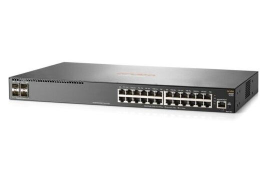 JL259A HP 2930F 24 x Ports 10/100/1000Base-T + 4 x Gigabit SFP Layer 3 Managed 1U Rackmountable Gigabit Ethernet Switch