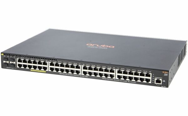 JL357A HPE Aruba 2540 48G 48 x Ports PoE+ 10/100/1000Base-T + 4 x SFP+ Layer 2 Managed Rack-Mountable Gigabit Ethernet Network Switch