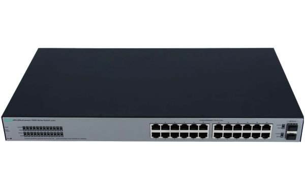 JL381A#ABB HPE Office Connect 1920 Series 1920S 24G 2SFP 24 x RJ-45 Ports 10/100/1000Base-T + 2 x SFP Ports Layer 3 Managed Rack-mountable Gigabit Ethernet Network Switch