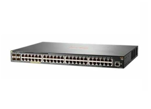 JL557A HPE 2930 Series 2930F 48 x Ports PoE+ 10/100/1000Base-T + 4 x SFP Layer 3 Managed Rack-Mountable Gigabit Ethernet Network Switch