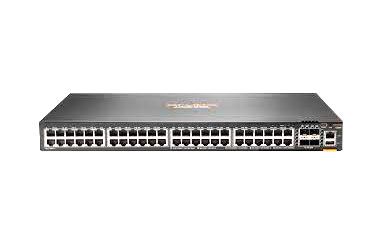 JL726A HP Aruba 6200F 48G 52-Port 48 x 10/100/1000 Base-T RJ-45 rack-mountable Switch
