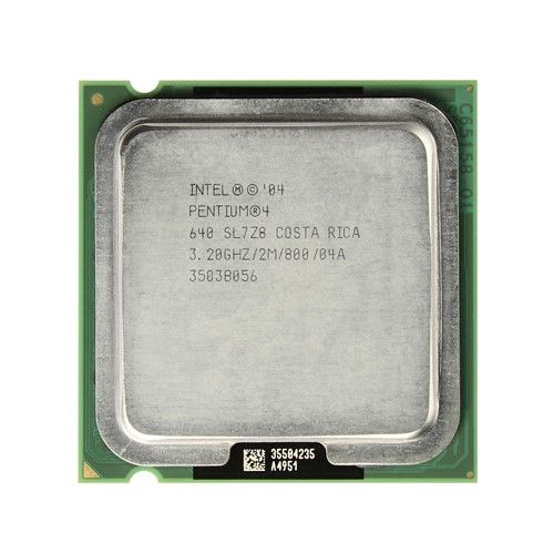 JM80547PH0882M Intel Pentium 4 640 Single-Core 3.20GHz 800MHz FSB 2MB L2 Cache Socket LGA775 Processor